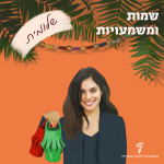 שמות ומשמעויות שלומית