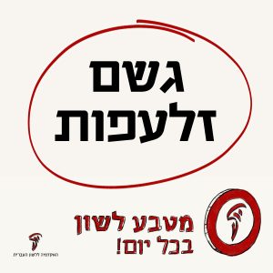 גשם זלעפות