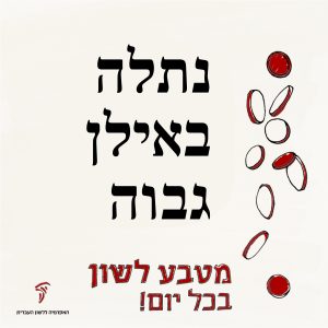 נִתְלָה בְּאִילָן גָּבוֹהַּ